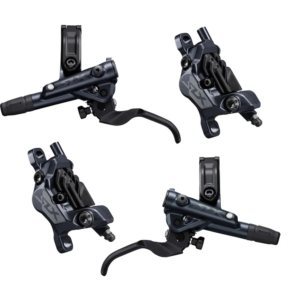 Disc Set Shimano SLX Disc Brake M7120 I-Spec EV Black 4-Piston Front + Rear