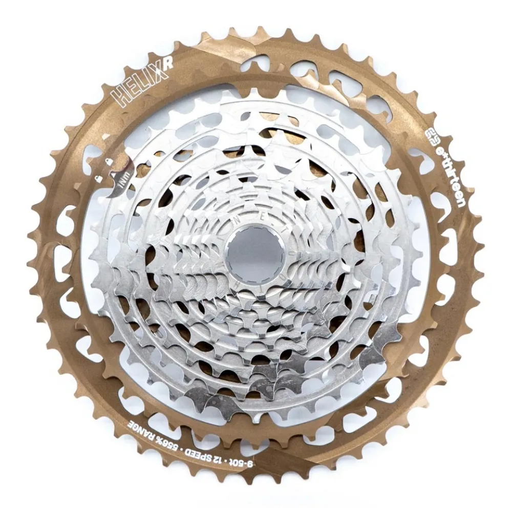 e*thirteen Helix Race Cassette MTB XD 12-speed 9-50 tooth range Bronze