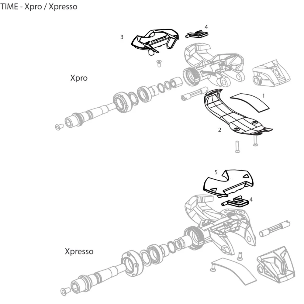 Time Xpro - XPRESSO Pedal Spare Part | Clip 2, No. 4