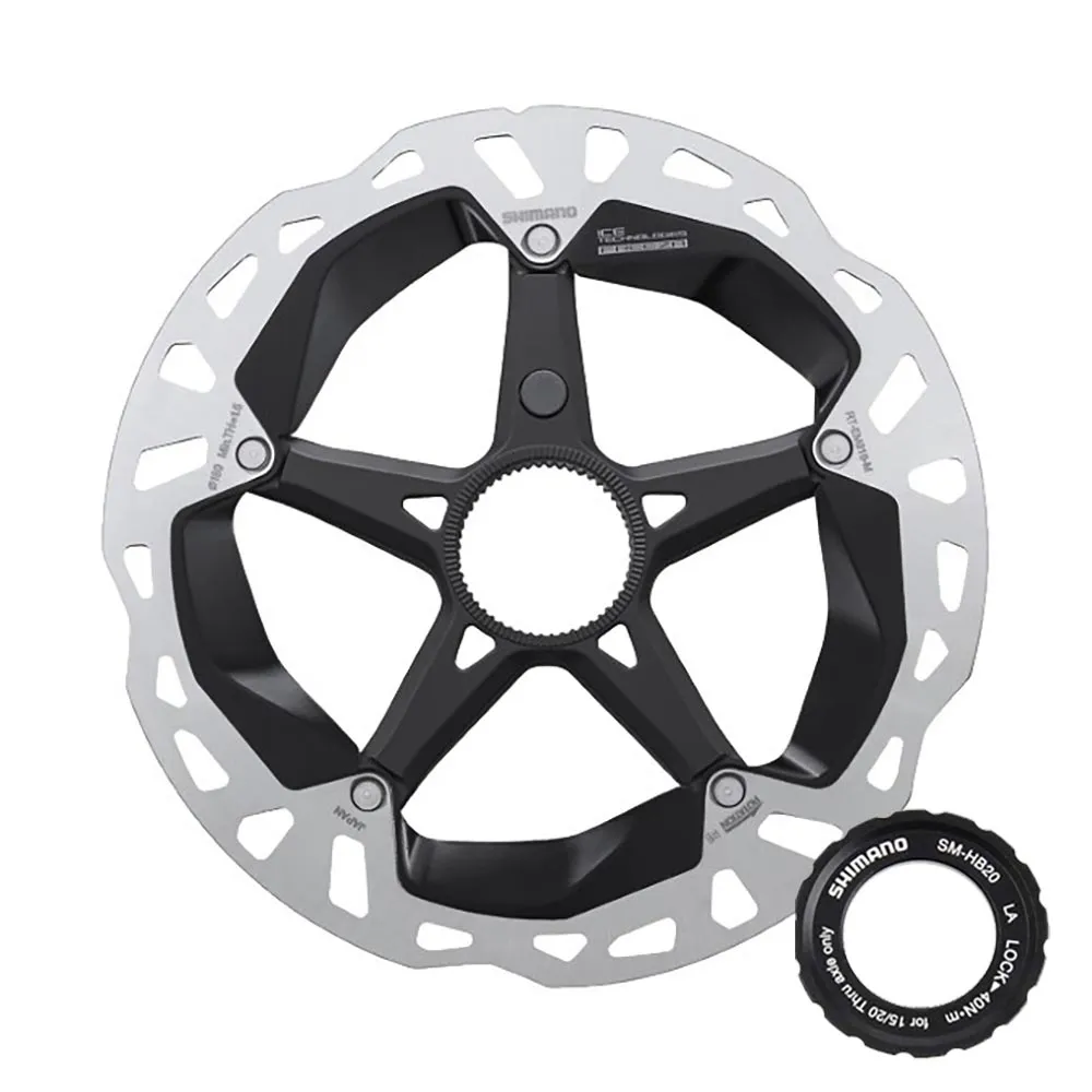 Shimano XTR Ice Tech Brake Disc RT-EM910-E Centerlock 180 mm with external magnetic lock