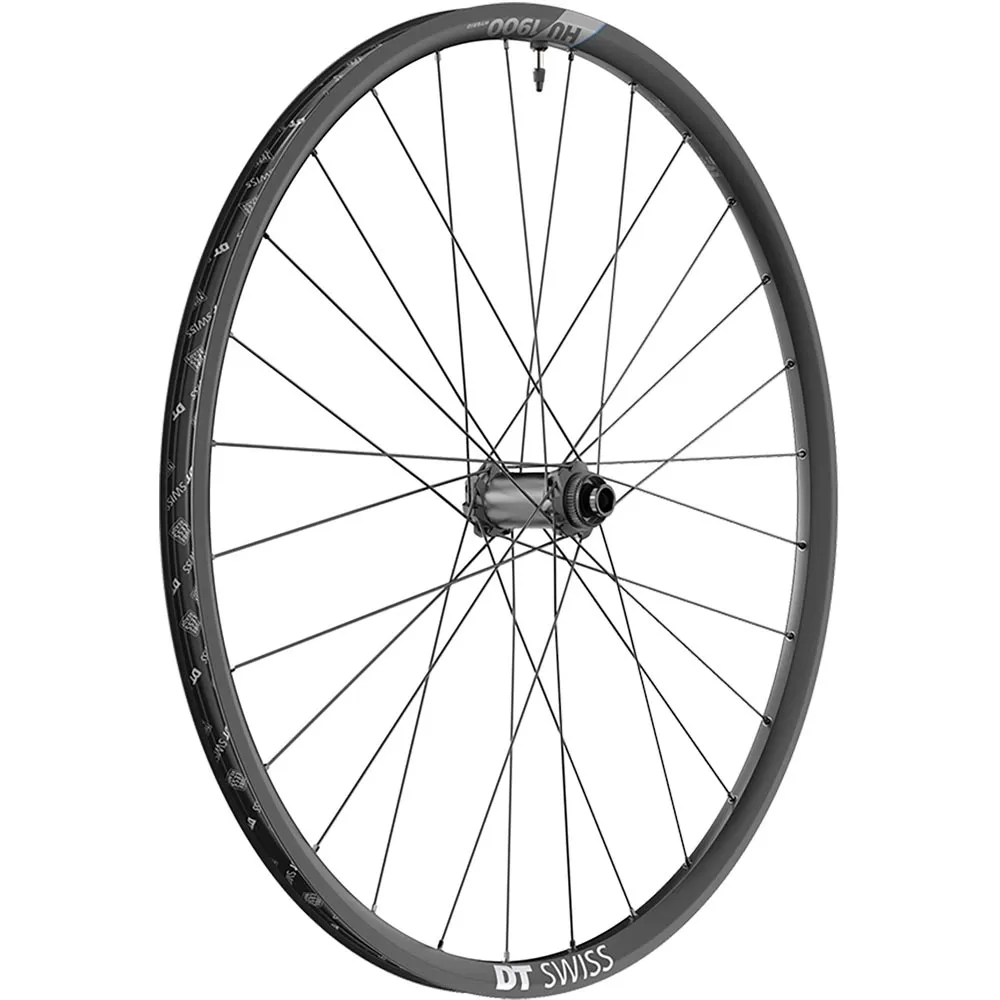DT Swiss HU 1900 Spline 25 CL Hybrid Utility | 29-inch e-bike front wheel Centerlock Boost