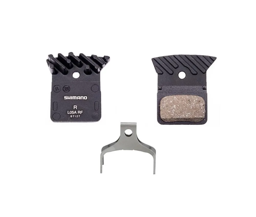 Shimano Disc Brake Pads L05A-RF | 2-piston Flat Mount Ice-Tech Resin | 1 pair