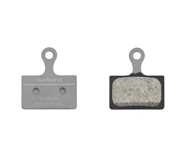 Shimano Disc Brake Pads K05-TI-RX | 2-piston Flat Mount Resin Titanium | 1 pair
