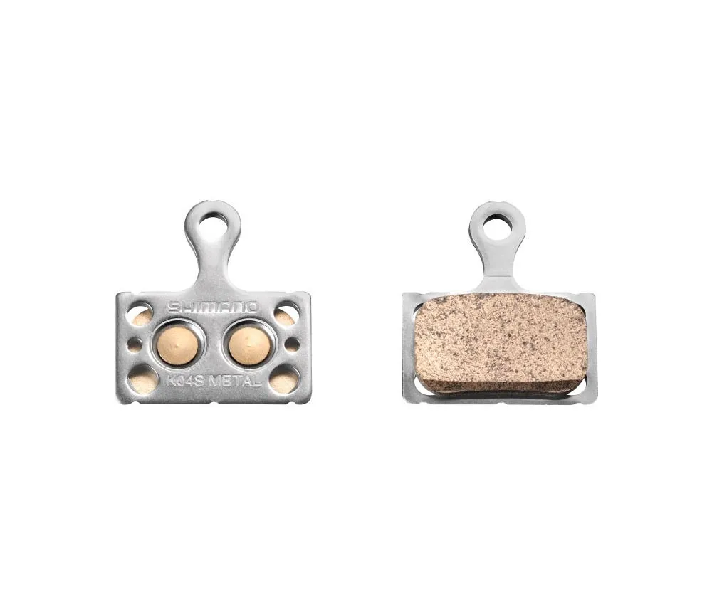 Shimano Disc Brake Pads K04S-MX | 2-piston Flat Mount Sintered Metal | 1 pair
