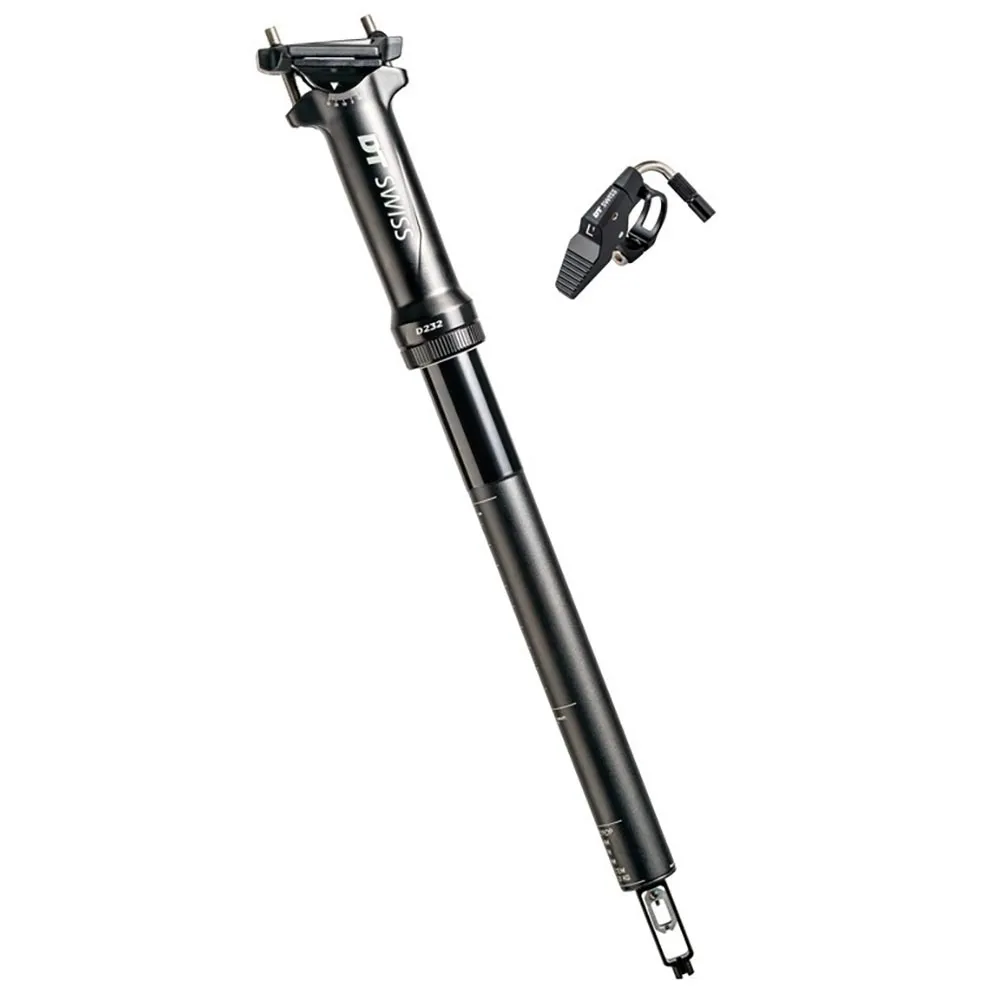 DT Swiss D 232 Vario Aluminium Seatpost 27.2 x 400 mm, 60 mm travel, incl. L1 Remote Lever
