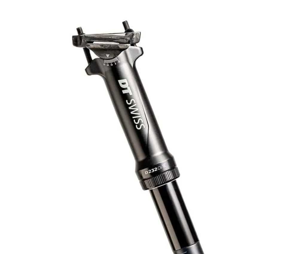 DT Swiss D 232 One Vario carbon seatpost 27.2 x 400 mm, 60 mm travel, incl. L1 Remote Trigger Matchmaker