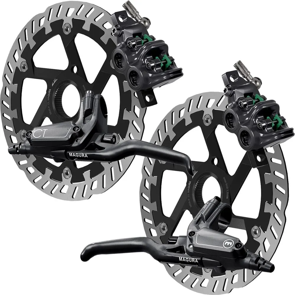 Magura MT C5 Disc Set Brakes + MDR-P Centerlock Discs