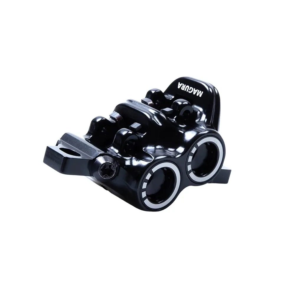 Magura MT5 ABS disc brake caliper, 4-piston, black, with pads