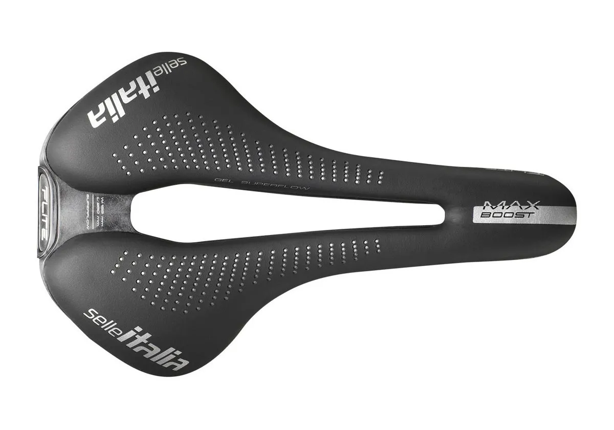 Selle Italia Max Flite Boost Saddle Ti316 Gel Superflow L3 black