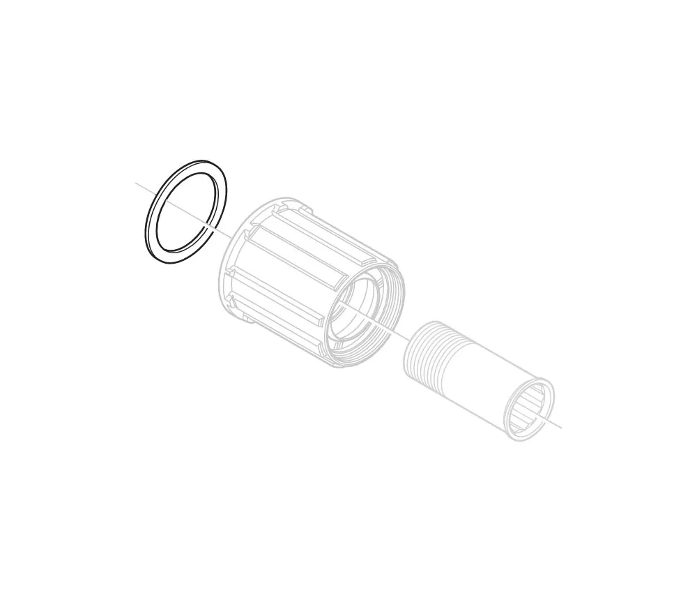 Shimano XTR / Ultegra / Deore XT / Zee rear hub spare part | Freehub body seal