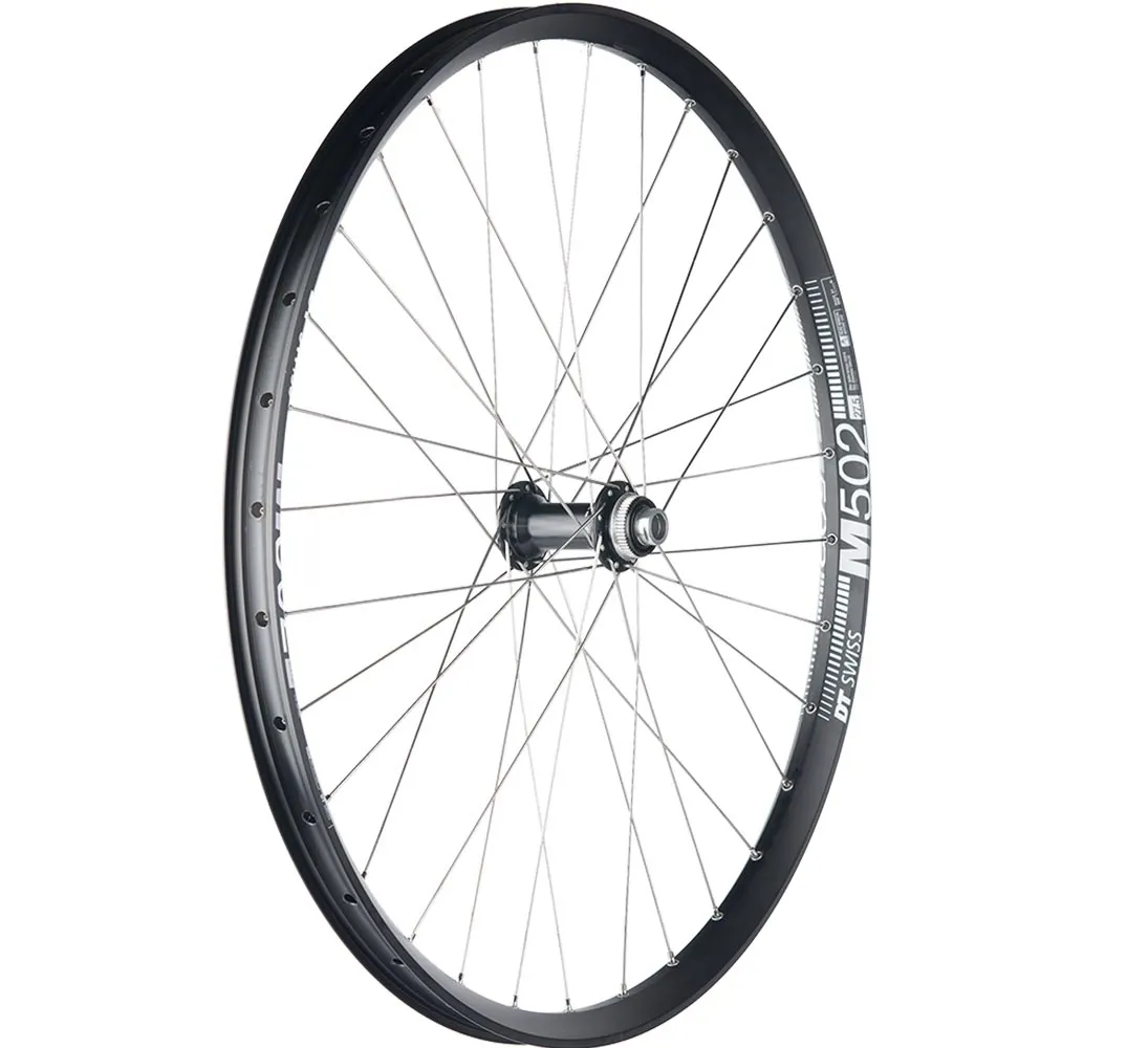 27.5-inch MTB front wheel Shimano XT M8110 hub Rotor Micro Spline + DT Swiss M 502 Disc rim | built by TNC