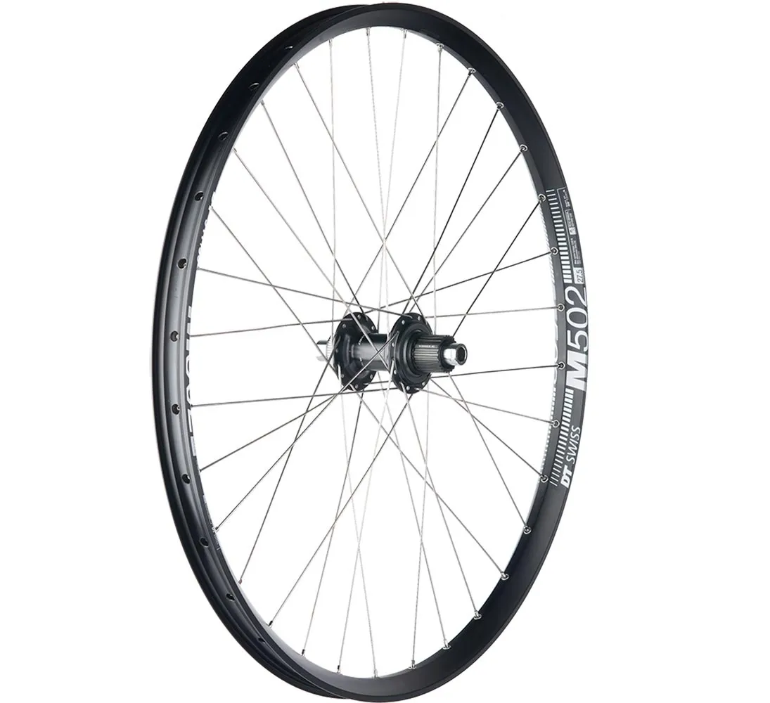 27.5-inch MTB rear wheel Shimano XT M8110 hub Rotor Micro Spline + DT Swiss M 502 Disc rim | built by TNC