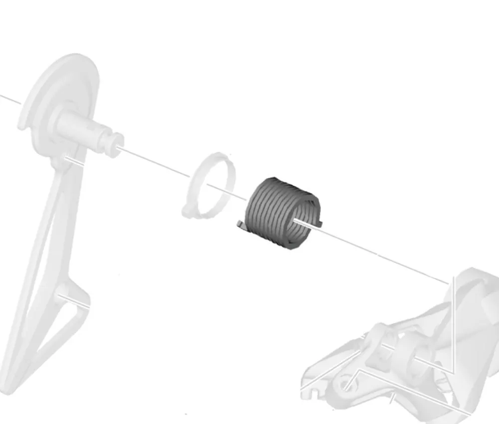 Shimano DURA-ACE / Ultegra / Ultegra RX / GRX / XTR / Deore XT rear derailleur spare part | Tension spring