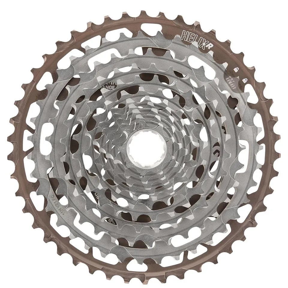 e*thirteen Helix Race XD cassette, 11-speed, 9-46 teeth, nickel-bronze