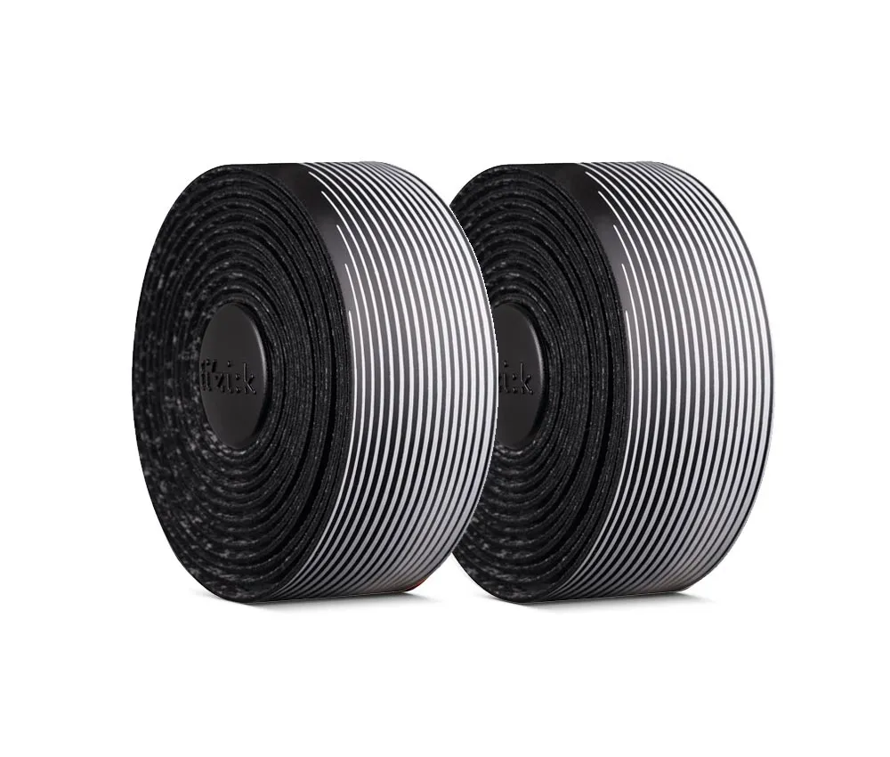 Fizik Vento Microtex Tacky Bi-Colour 2mm Black and White Handlebar Tape