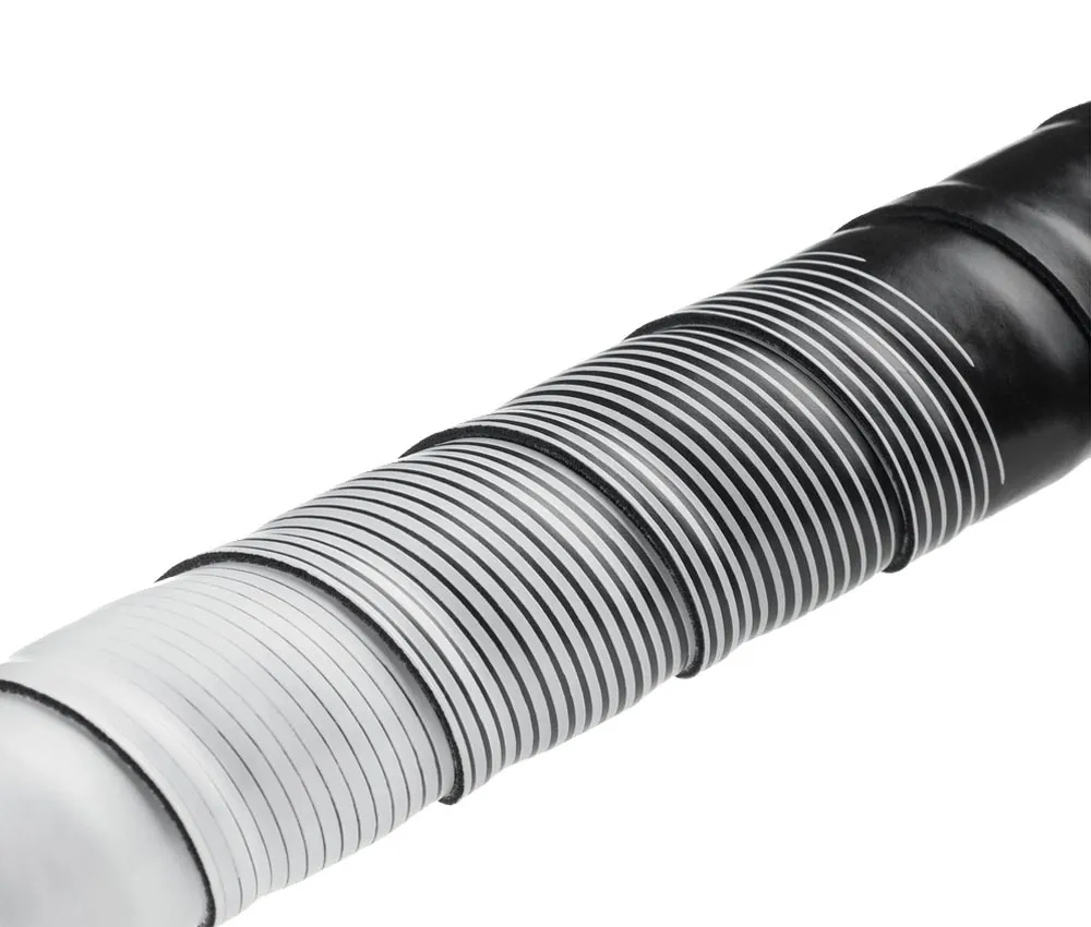 Fizik Vento Microtex Tacky Bi-Colour 2mm Black and White Handlebar Tape