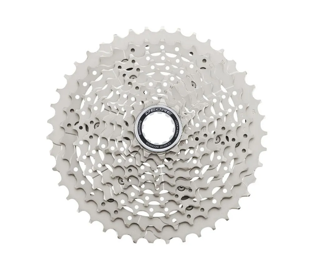 Shimano Deore CS-M4100 10-speed cassette, 11-42 teeth