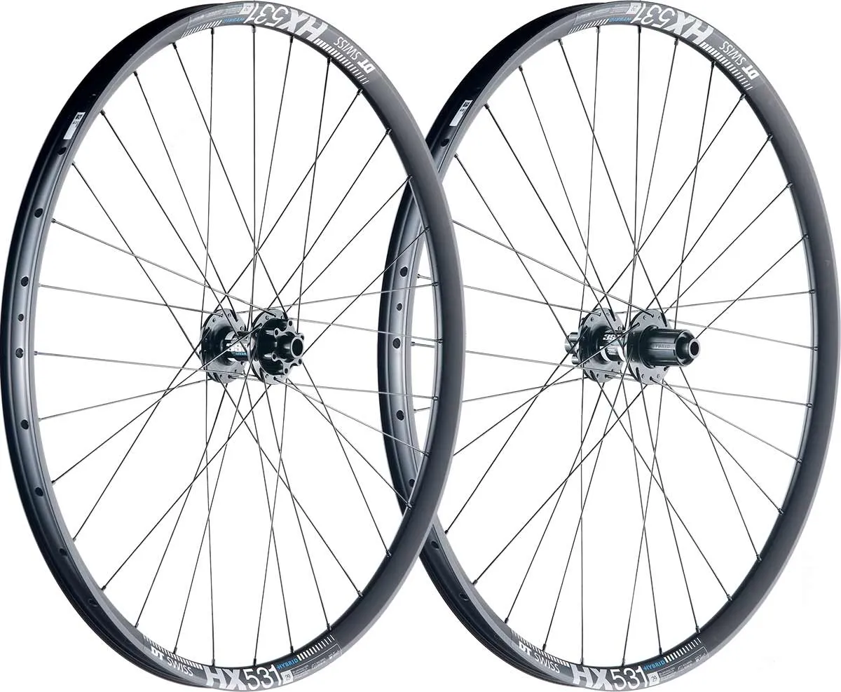 27.5-inch MTB wheelset DT Swiss 350 Classic Hybrid hubs Disc 6-bolt + DT Swiss HX 531 rims | built by TNC