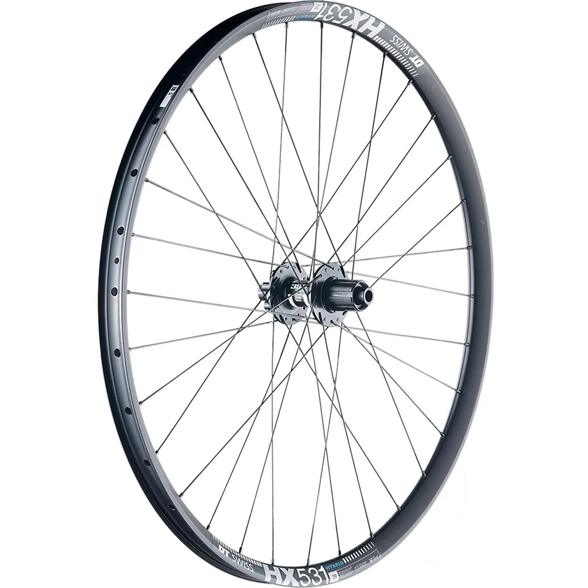 27.5-inch MTB wheelset DT Swiss 350 Classic Hybrid hubs Disc 6-bolt + DT Swiss HX 531 rims | built by TNC