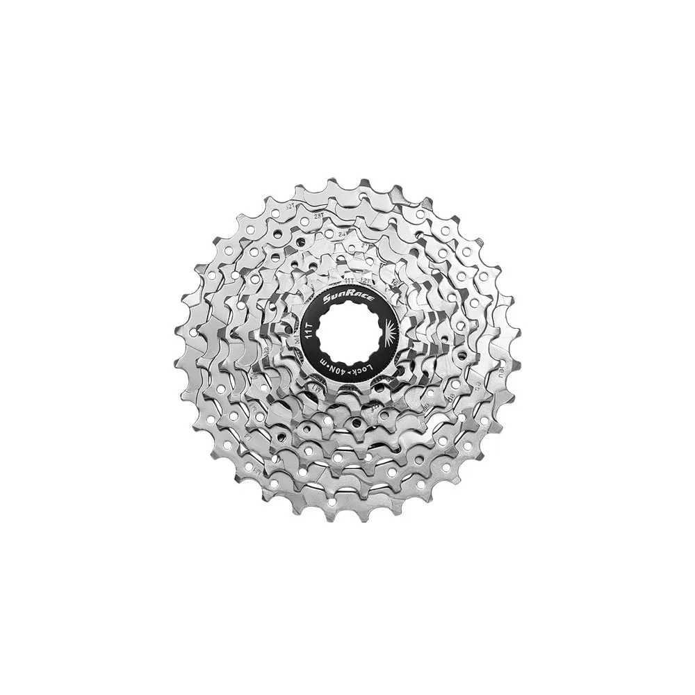 SunRace CSM96 9AU MTB cassette, 9-speed, 11-32 teeth, nickel
