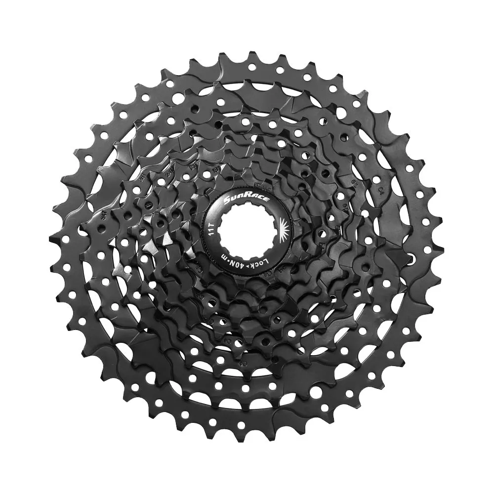 SunRace CSM980 9AX MTB cassette, 9-speed, 11-40 teeth, black