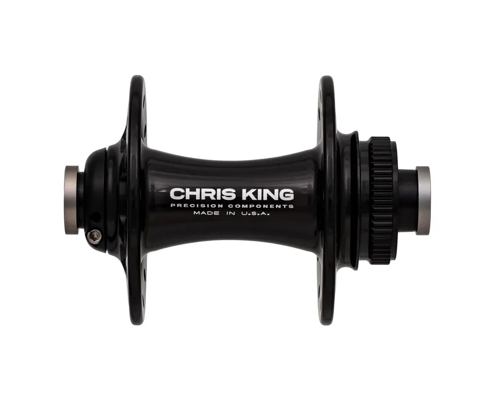 Chris King R45D Ceramic Front Hub 12x100 Disc Centerlock 24-hole black | black