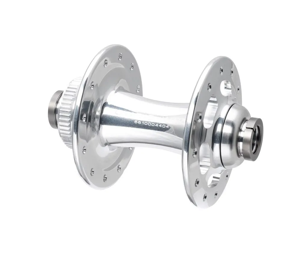 Chris King R45D front hub 12x100 disc Centerlock 28-hole silver | silver