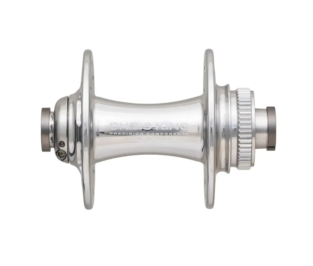 Chris King R45D Ceramic Front Hub 12x100 Disc Centerlock 32-hole silver | silver
