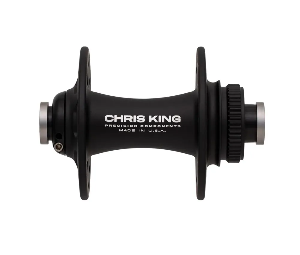 Chris King R45D front hub 12x100 Disc Centerlock 32-hole matt black | matt black