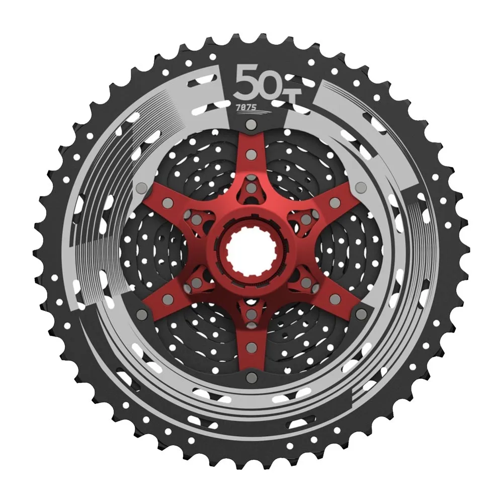 SunRace CSMX8 MTB HG 11-speed cassette, 11-51 teeth, black