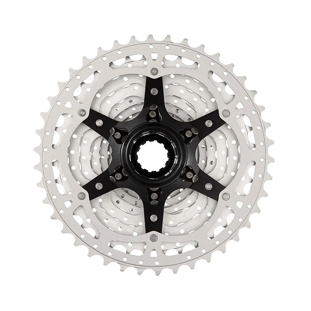 SunRace CSMS8 MTB HG 11-speed cassette, 11-46 teeth, metallic