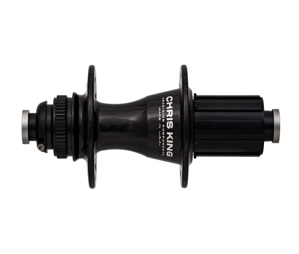 Chris King R45D rear hub 12x142 Disc Centerlock 28-hole rotor HG11 black | black