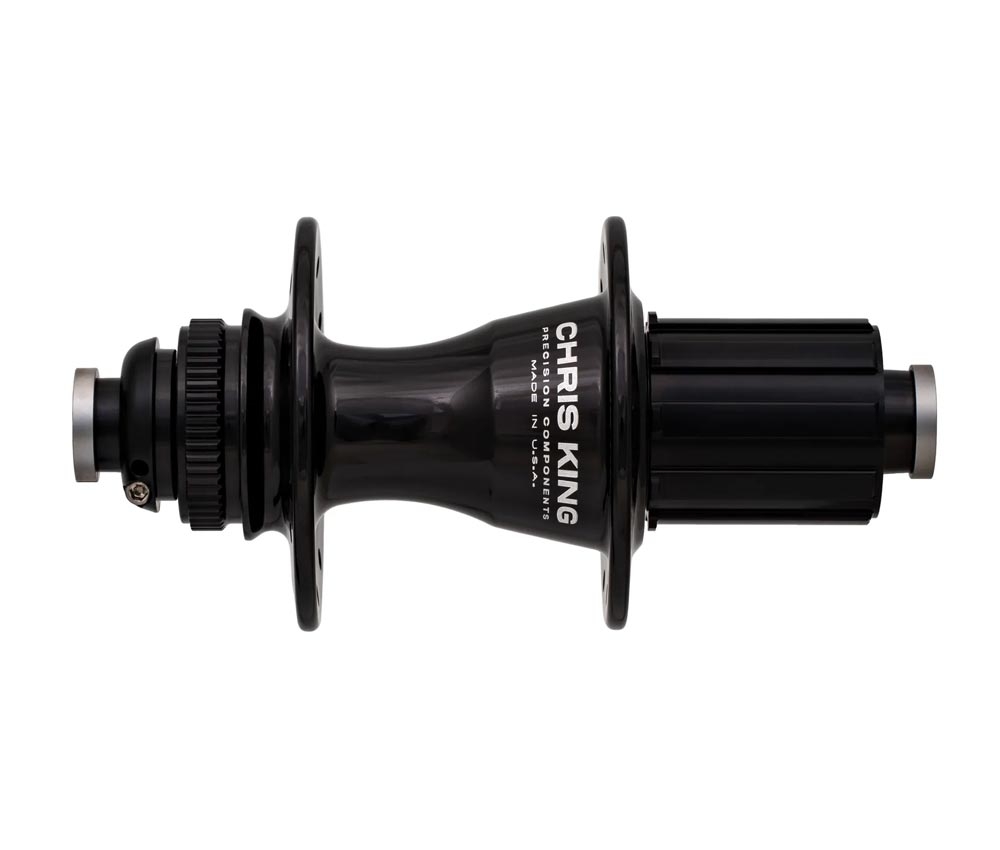 Chris King R45D rear hub 12x142 Disc Centerlock 32-hole rotor Shimano Micro Spline black | black