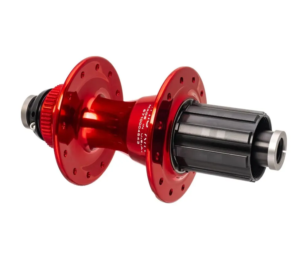 Chris King R45D Ceramic Rear Hub 12x142 Disc Centerlock 32-hole Rotor HG11 red | red