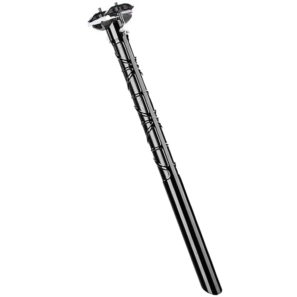 Tune Leichtes Stück Aluminium seatpost, 0 mm offset, 27.2 x 340 mm, black