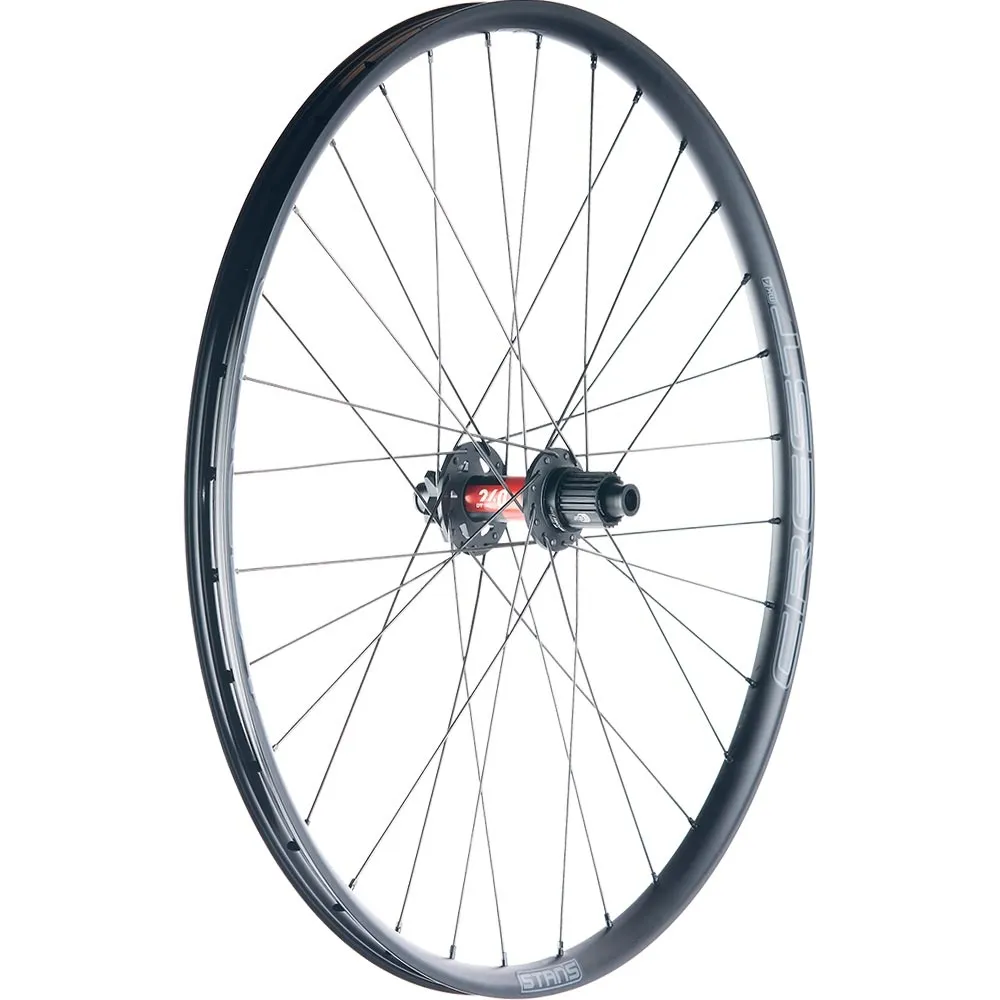 26-inch MTB rear wheel DT Swiss 240 EXP hub Disc 6-hole + Stans NoTubes Crest MK4 rim | built by TNC