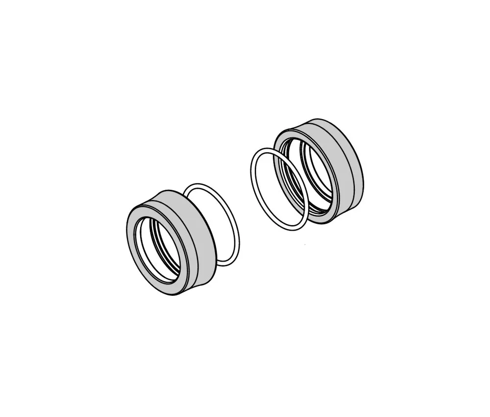 Chris King Boost Centerlock Front Hub Spare Part | Axle Cap Black