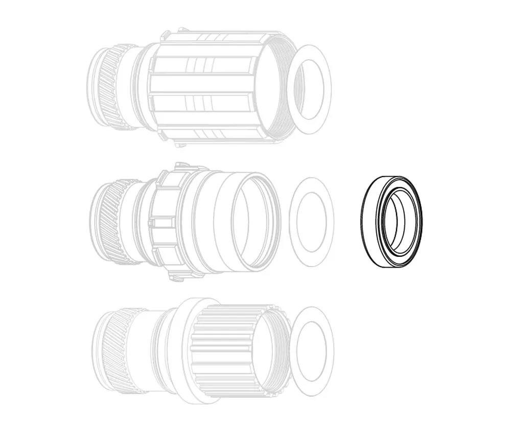 Chris King Hub Bearing, Stainless Steel | Rear Wheel Boost Centerlock / R45D Freehub Body, Inner | 1 piece