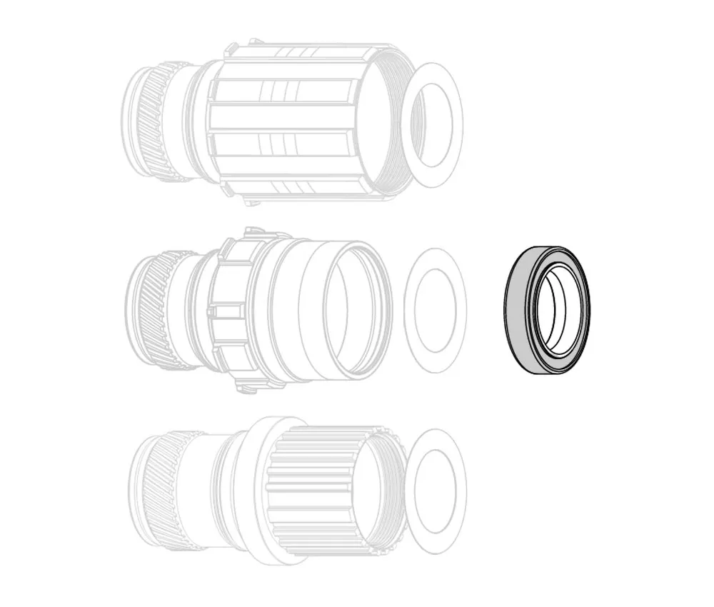 Chris King Ceramic Hub Bearing | Rear Wheel Boost Centerlock / R45D Freehub Body (Inner) | 1 piece