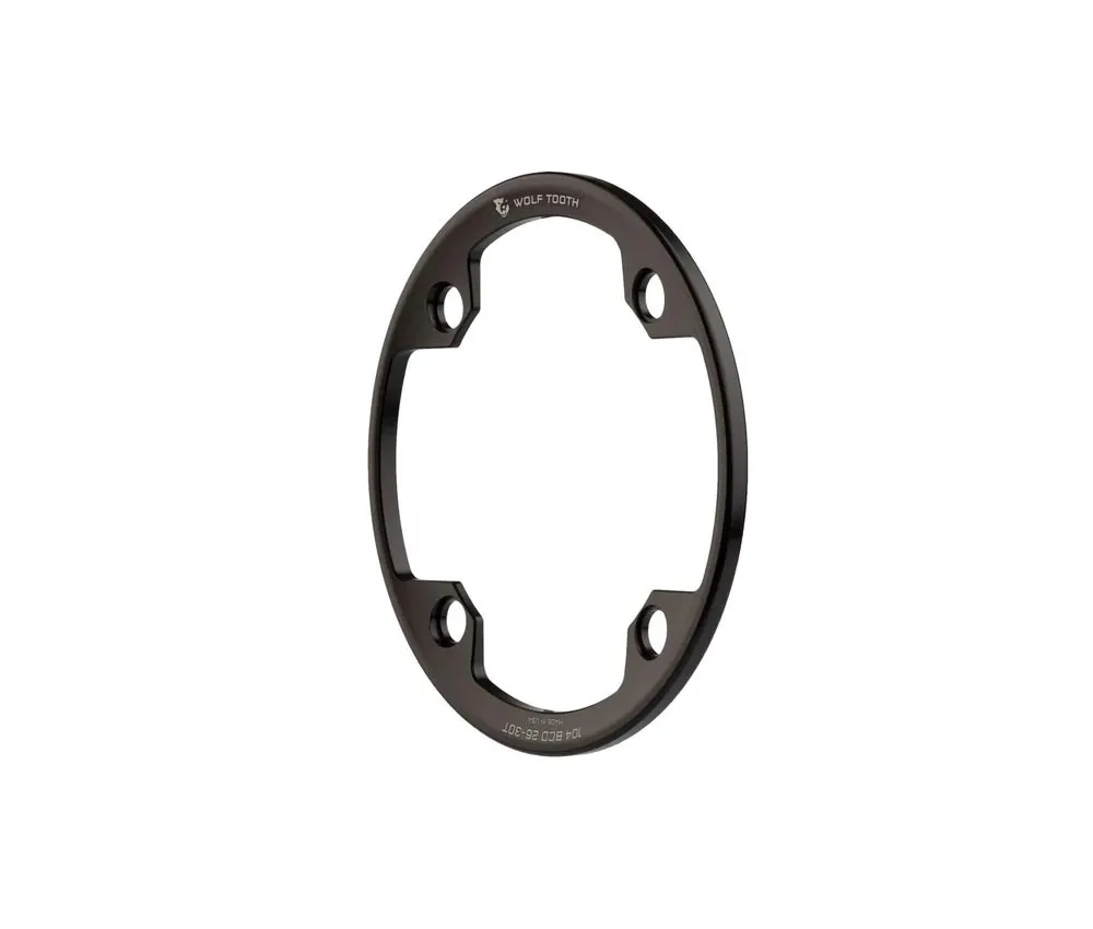 Wolf Tooth Bash Ring Chain Guard - 104mm bolt circle, 26–30 teeth