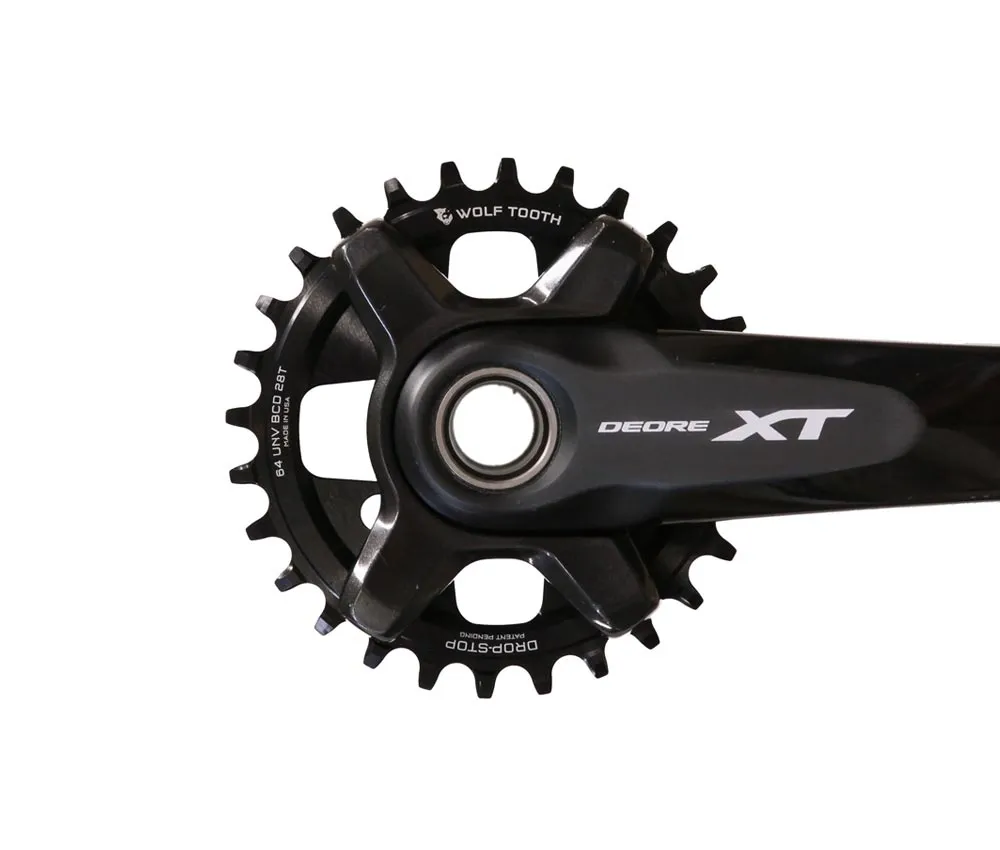 Wolf Tooth Drop Stop A Chainring - MTB 64mm BCD 9-12-speed 26 teeth