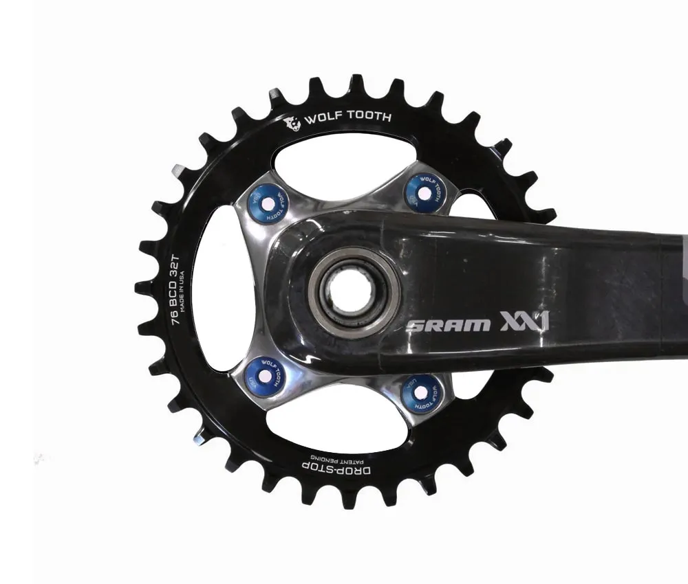Wolf Tooth Drop Stop A Chainring - Sram XX1 / Specialized / Cannondale 76mm BCD 9-12-speed 30 teeth
