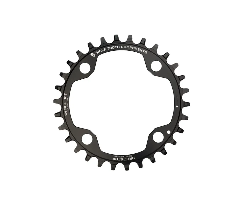 Wolf Tooth Drop Stop A Chainring - Sram X01 / X1 / GX / NX 94mm BCD 9-12-speed 30 teeth