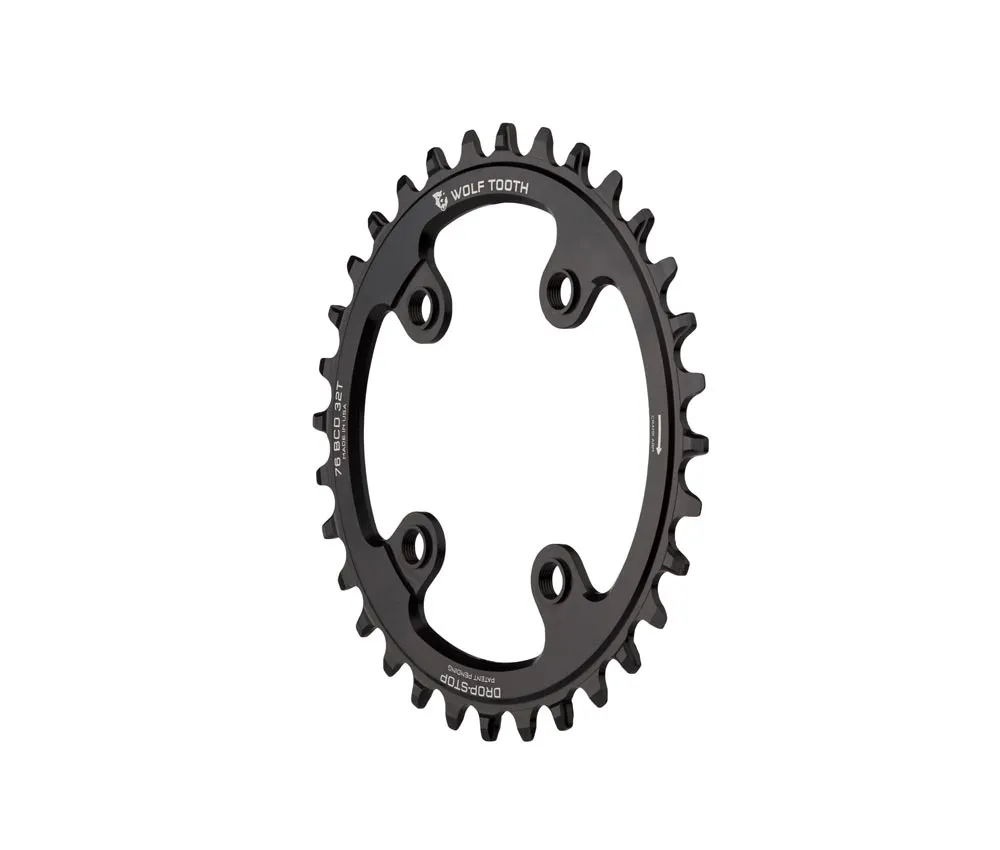 Wolf Tooth Drop Stop A Chainring - Sram XX1 / Specialized / Cannondale 76mm BCD 9-12-speed 32 teeth