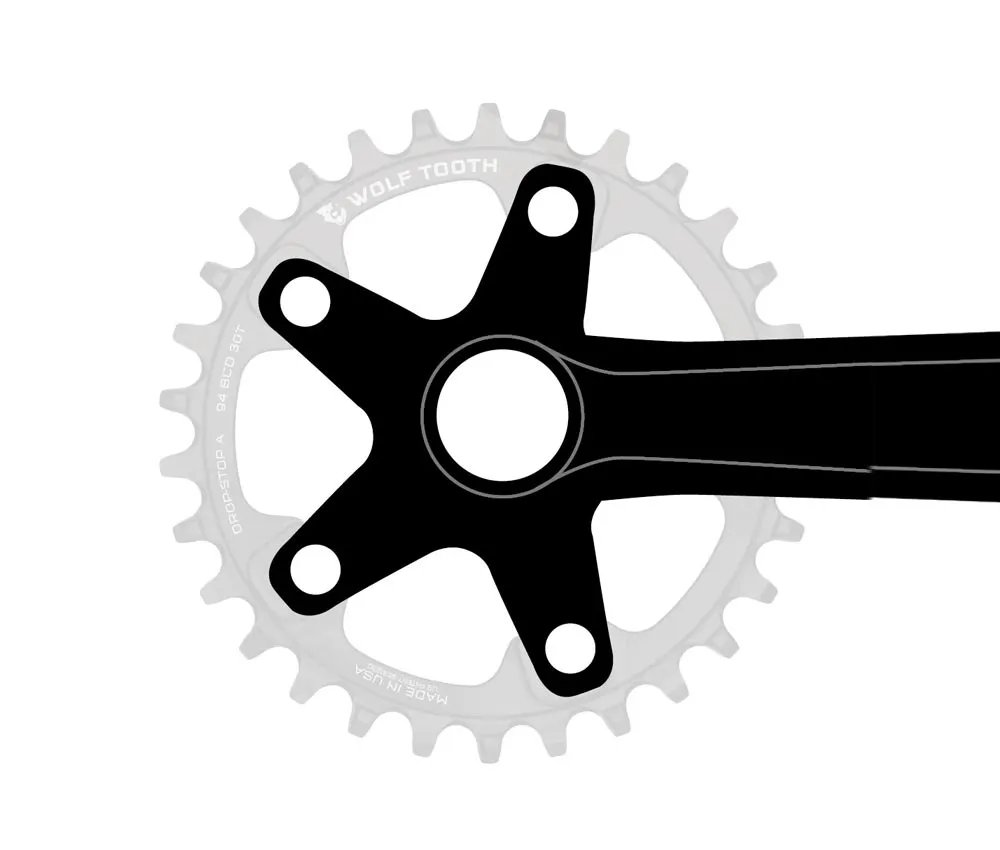 Wolf Tooth Drop Stop A Chainring - Vintage / Surley OD 94mm BCD 9-12-speed 32 teeth