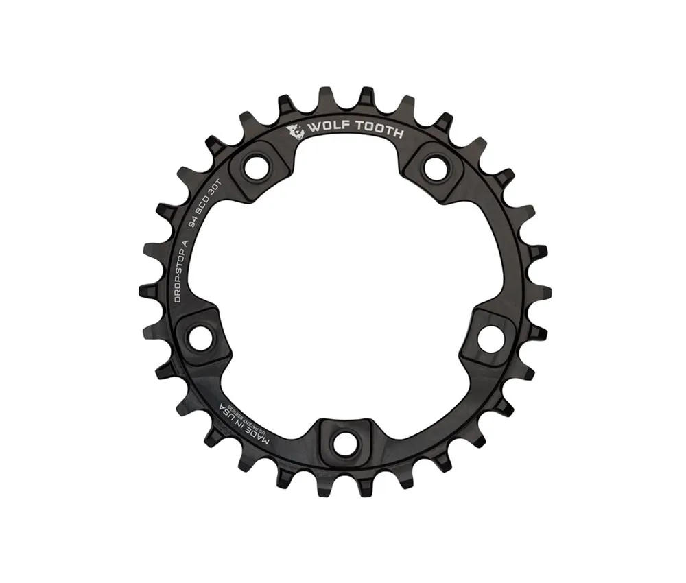 Wolf Tooth Drop Stop A Chainring - Vintage / Surley OD 94mm BCD 9-12-speed 30 teeth