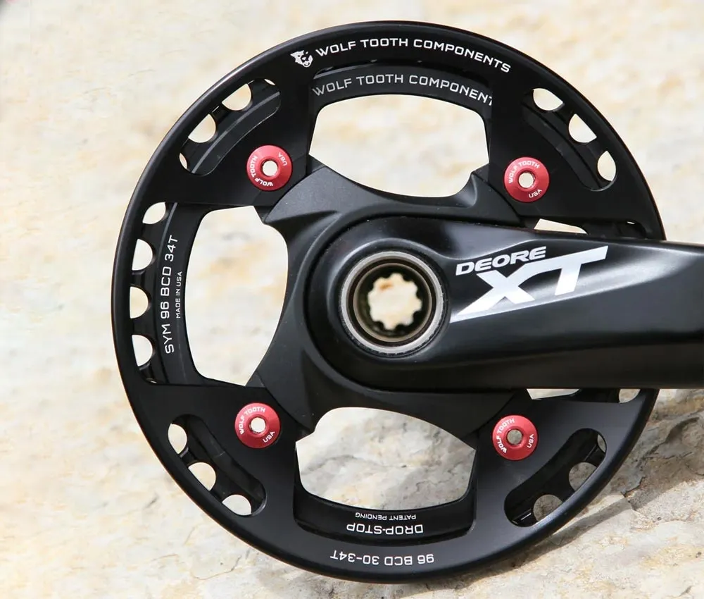 Wolf Tooth Bash Ring Chain Guard - 96mm bolt circle, 30-34 teeth