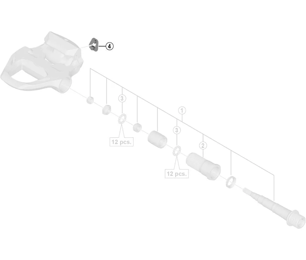 Shimano Ultegra PD-R8000 Pedal Spare Part | Indicator