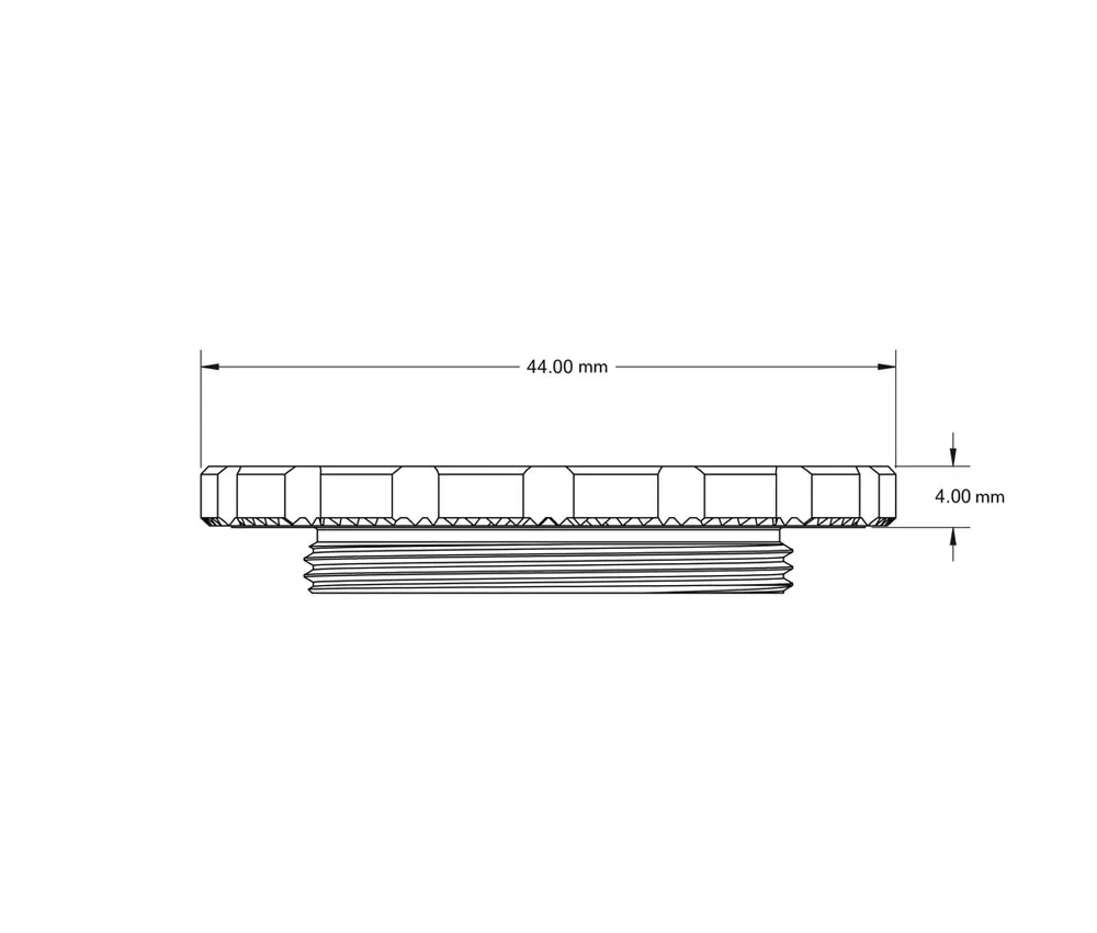 Wolf Tooth Centerlock Lockring – external thread, aluminium, espresso