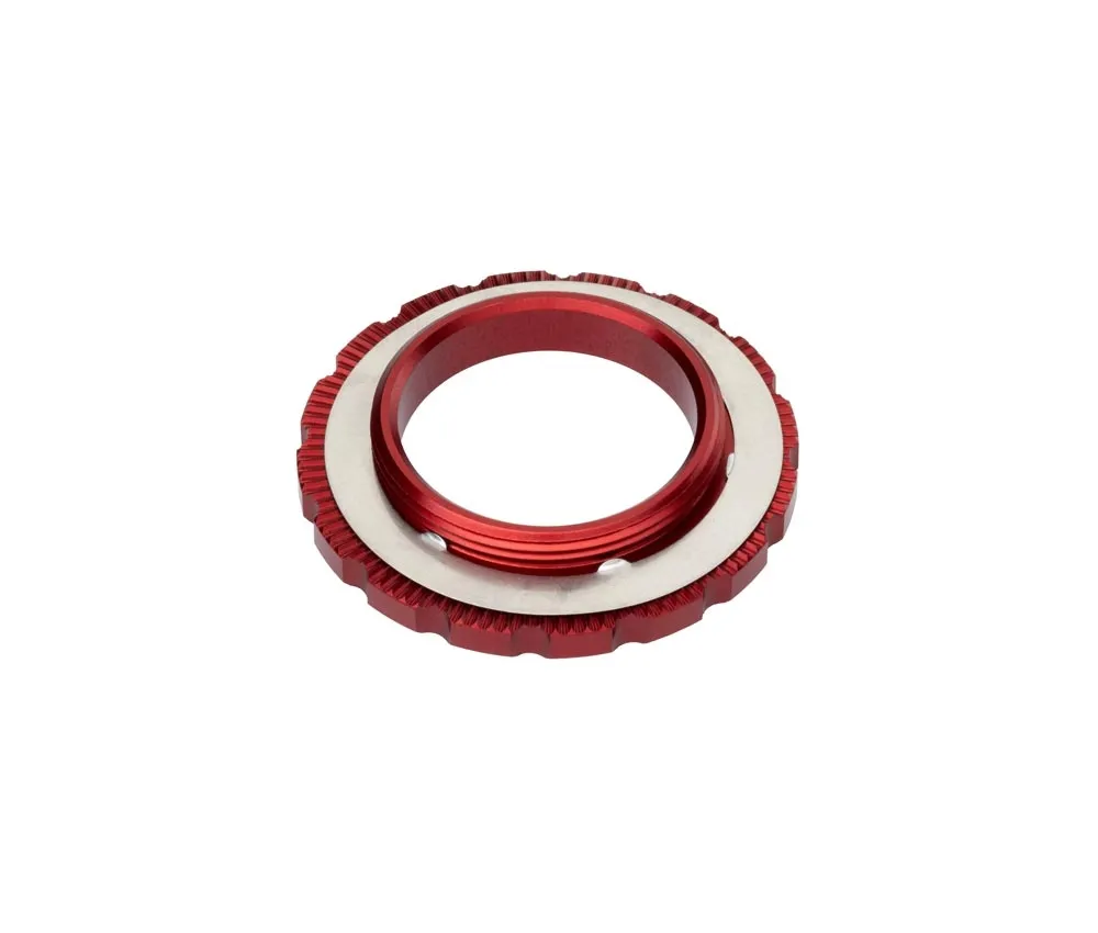 Wolf Tooth Centerlock Lockring – external thread, aluminium, red
